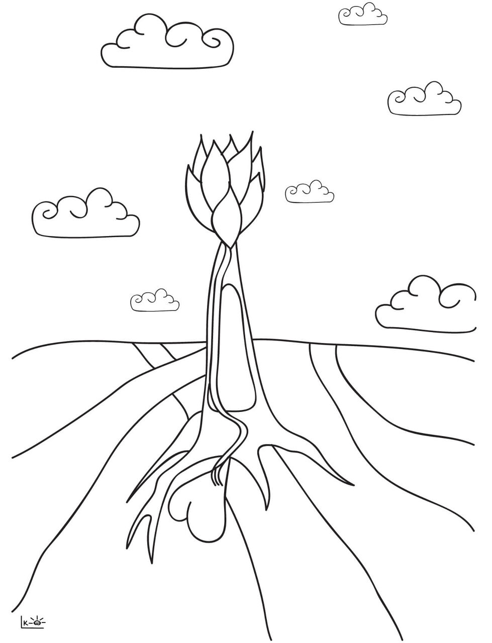 Desenho de Dia Da Árvore para colorir e imprimir: número 41
