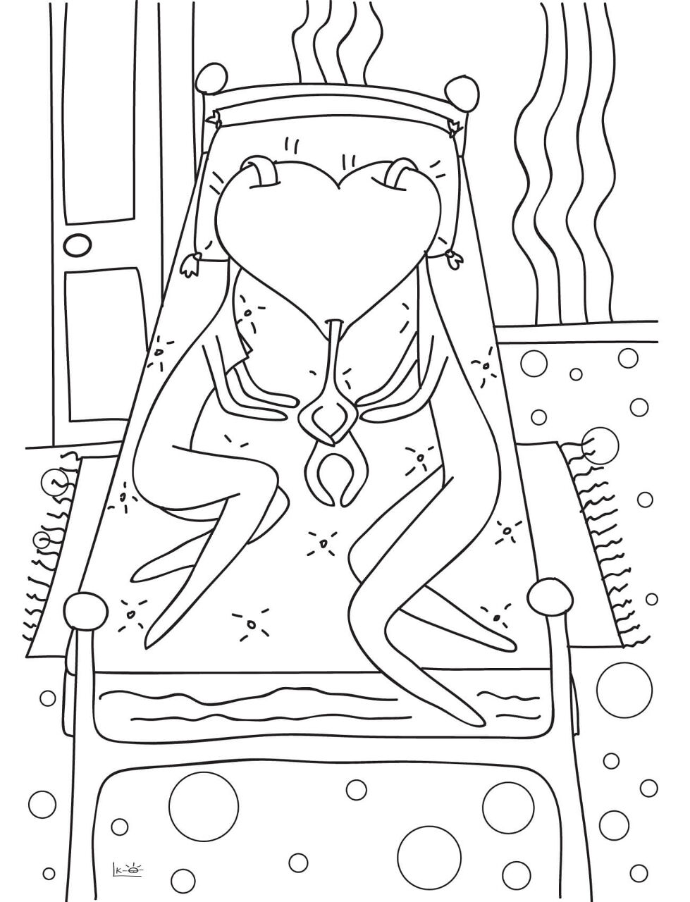 Desenho de Dia Da Árvore para colorir e imprimir: número 42