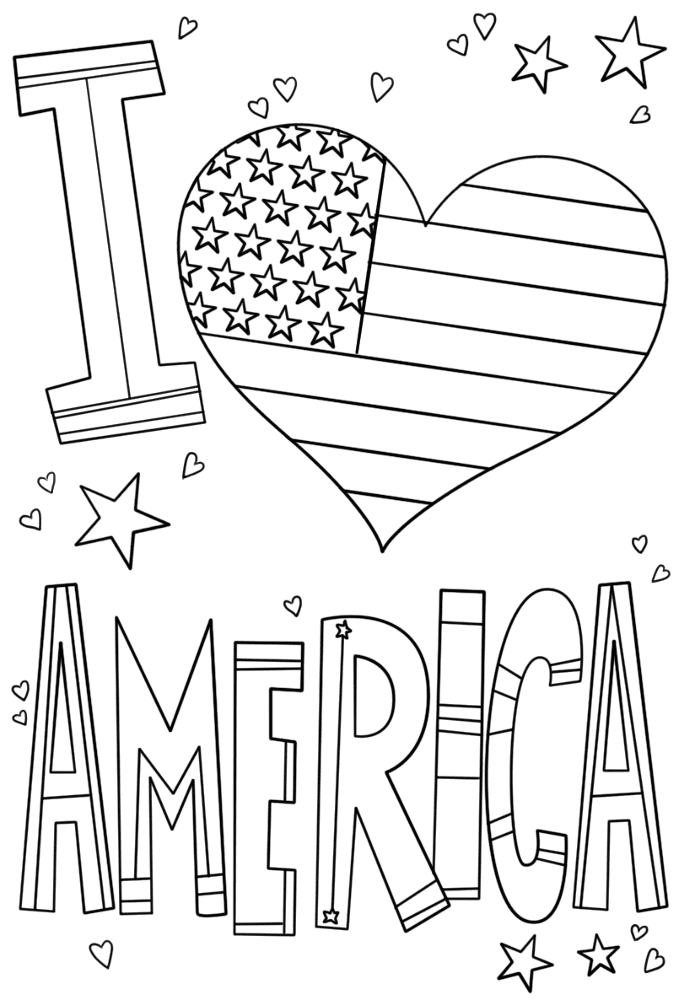 Desenho de Dia Da Bandeira para colorir e imprimir: número 15