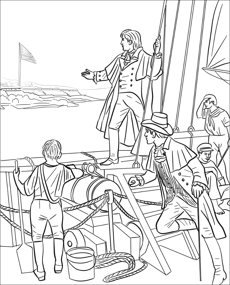 Desenho de Dia Da Memória para colorir e imprimir: número 15