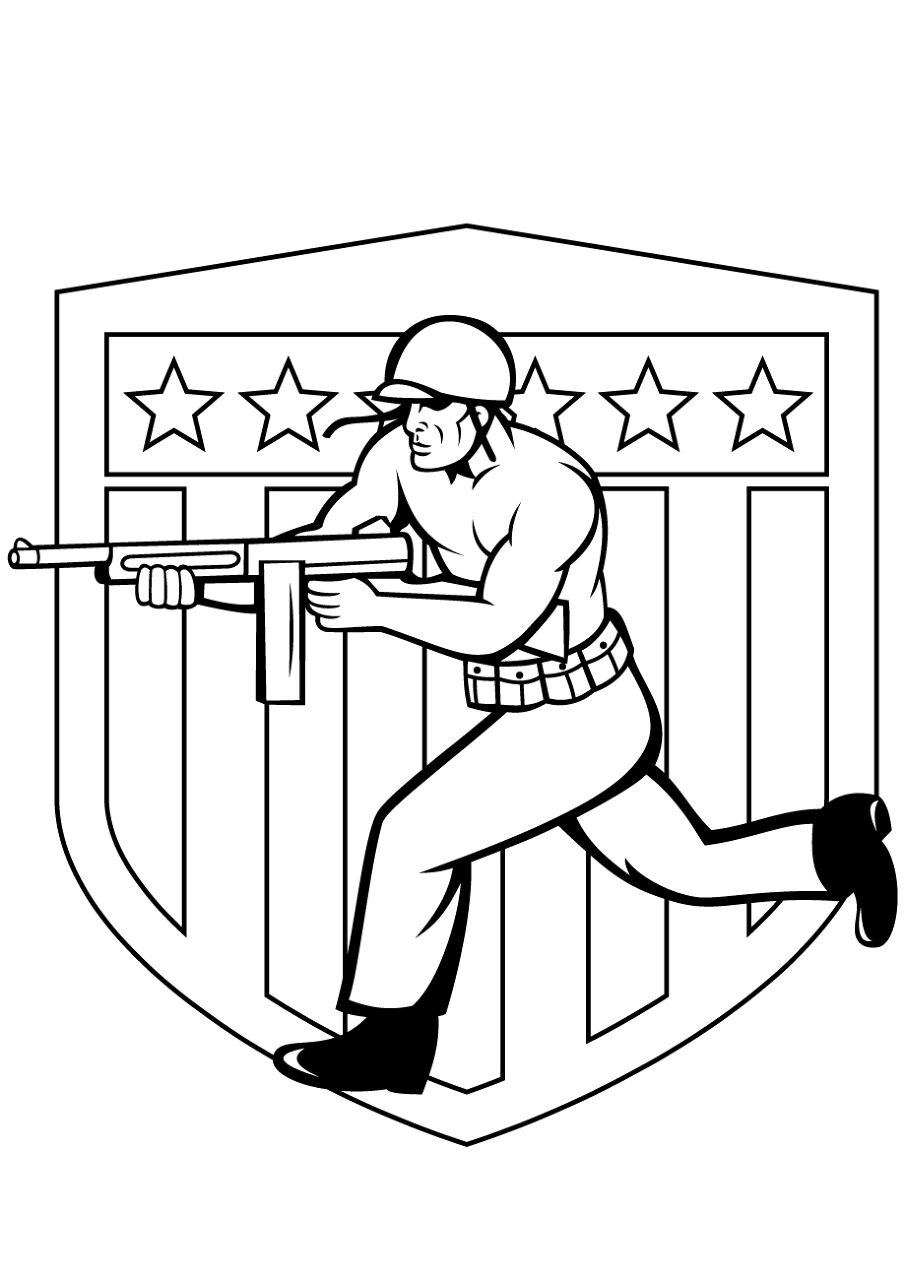 Desenho de Dia Da Memória para colorir e imprimir: número 17