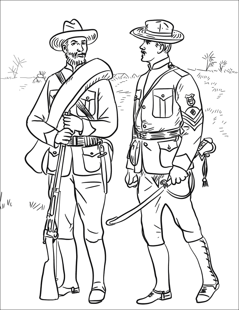 Desenho de Dia Da Memória para colorir e imprimir: número 18