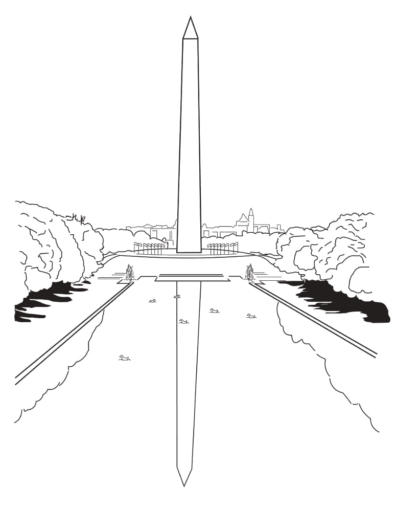 Desenho de Dia Da Memória para colorir e imprimir: número 19