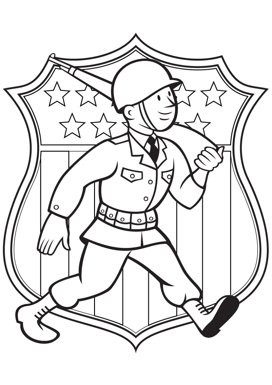 Desenho de Dia Da Memória para colorir e imprimir: número 20