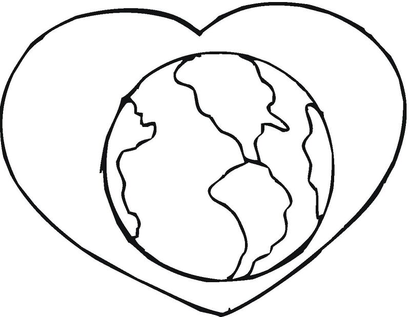 Desenho de Dia Da Terra para colorir e imprimir: número 28