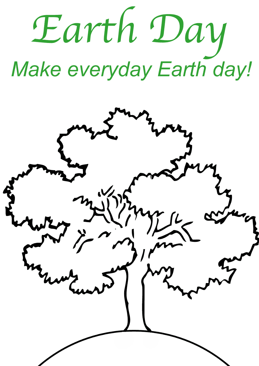 Desenho de Dia Da Terra para colorir e imprimir: número 30