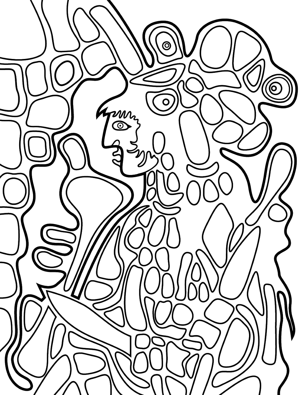 Desenho de Dia Da Terra para colorir e imprimir: número 39