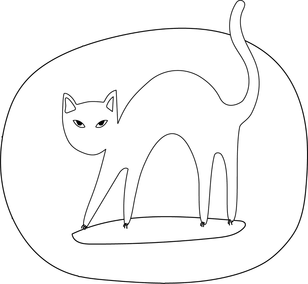 Desenho de Dia Das Bruxas para colorir e imprimir: número 5