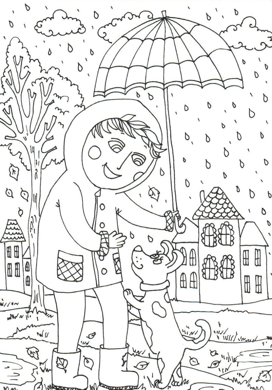 Desenho de Dia Das Bruxas para colorir e imprimir: número 6