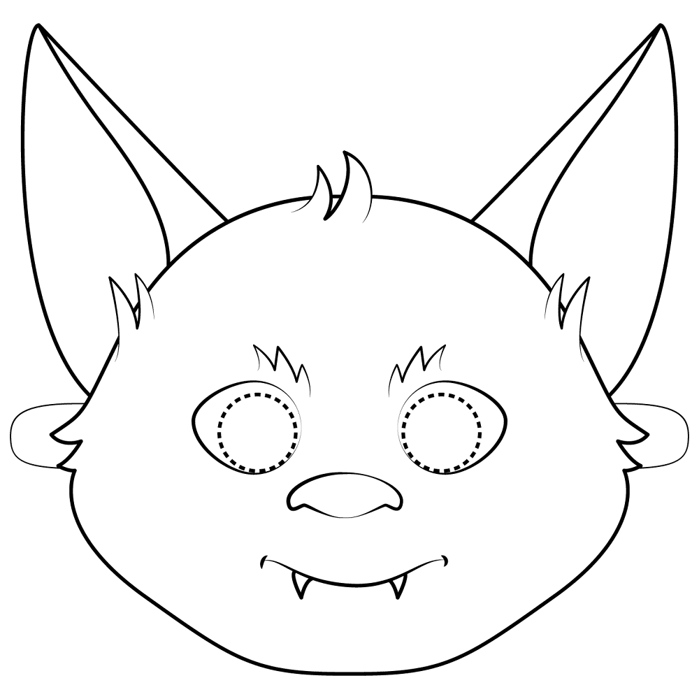 Desenho de Dia Das Bruxas para colorir e imprimir: número 14