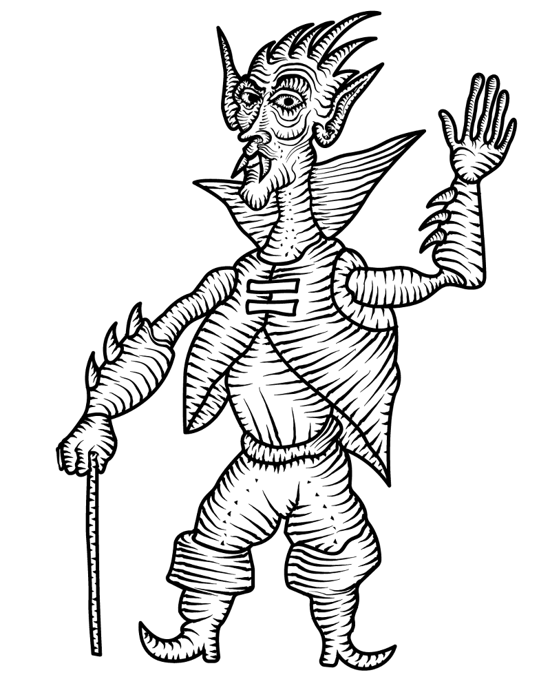 Desenho de Dia Das Bruxas para colorir e imprimir: número 20