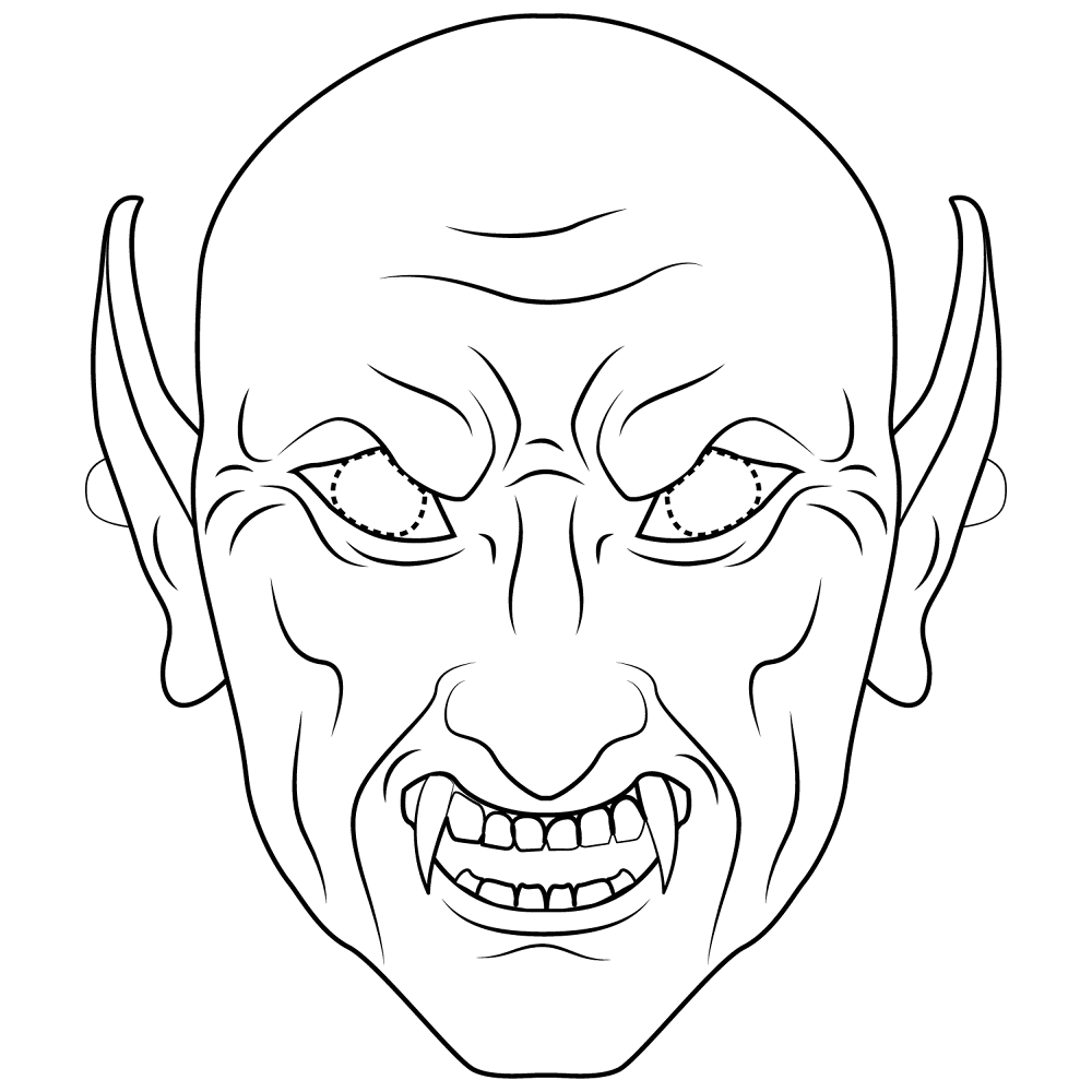 Desenho de Dia Das Bruxas para colorir