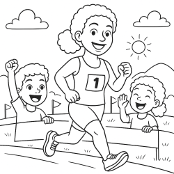 Desenho de Dia Das Mães para colorir e imprimir: número 19