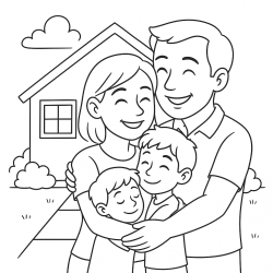Desenho de Dia Das Mães para colorir e imprimir: número 20