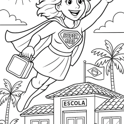 Desenho de Dia Das Mães para colorir e imprimir: número 22