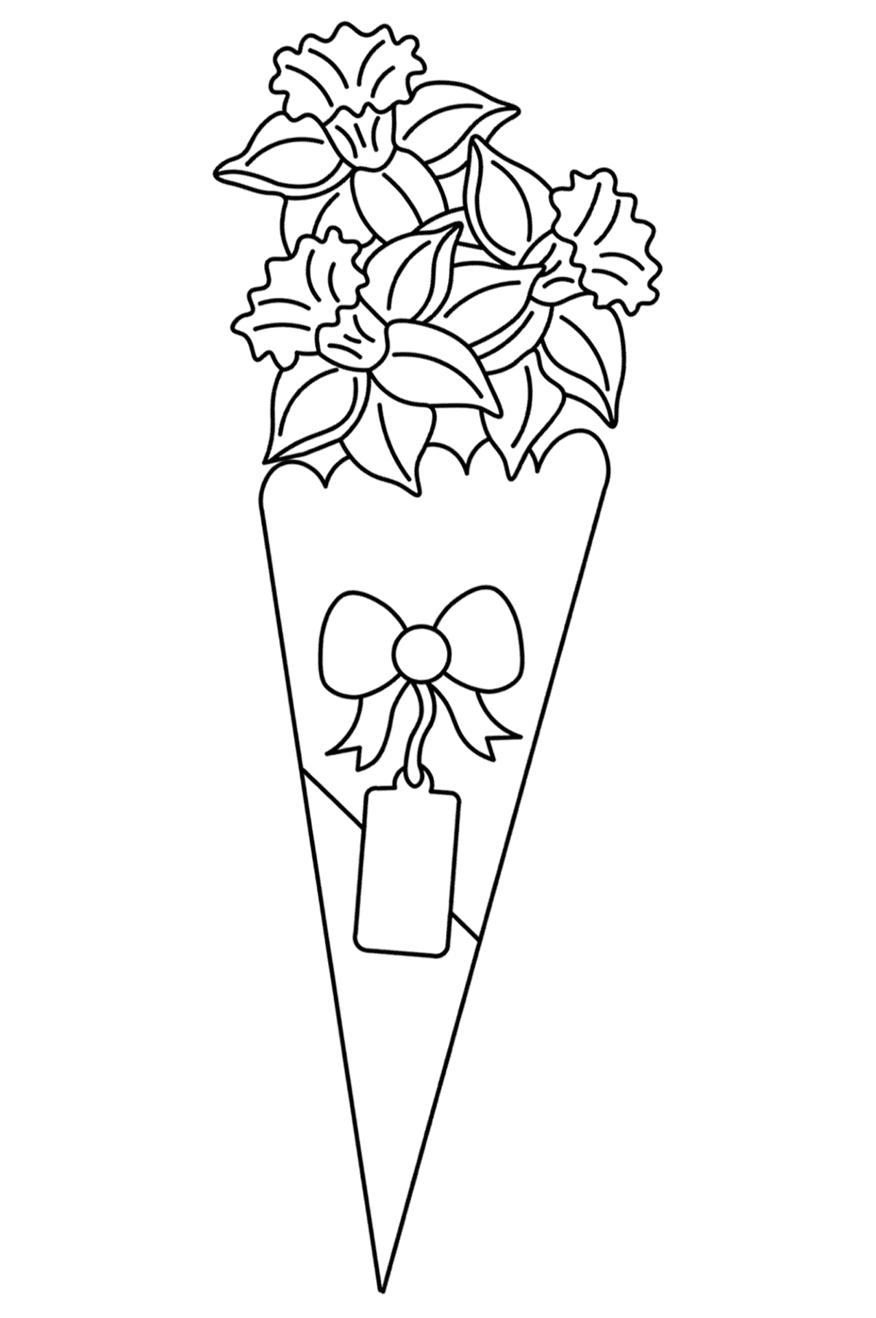 Desenho de Dia Das Mães para colorir e imprimir: número 28