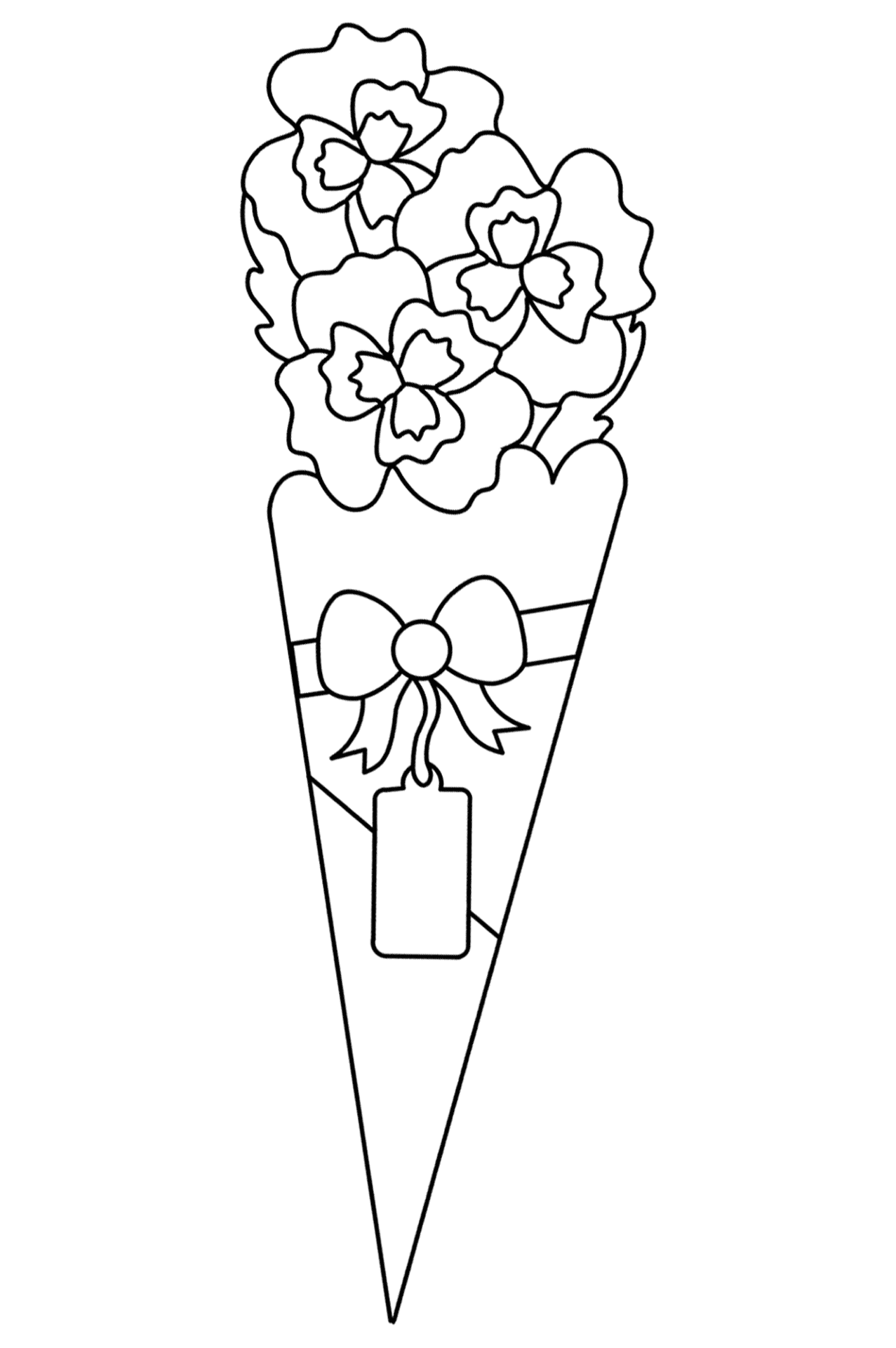Desenho de Dia Das Mães para colorir e imprimir: número 30