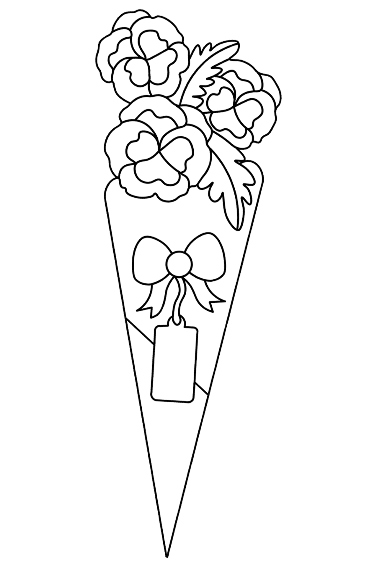 Desenho de Dia Das Mães para colorir e imprimir: número 32