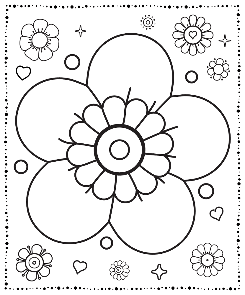 Desenho de Dia Das Mães para colorir e imprimir: número 38