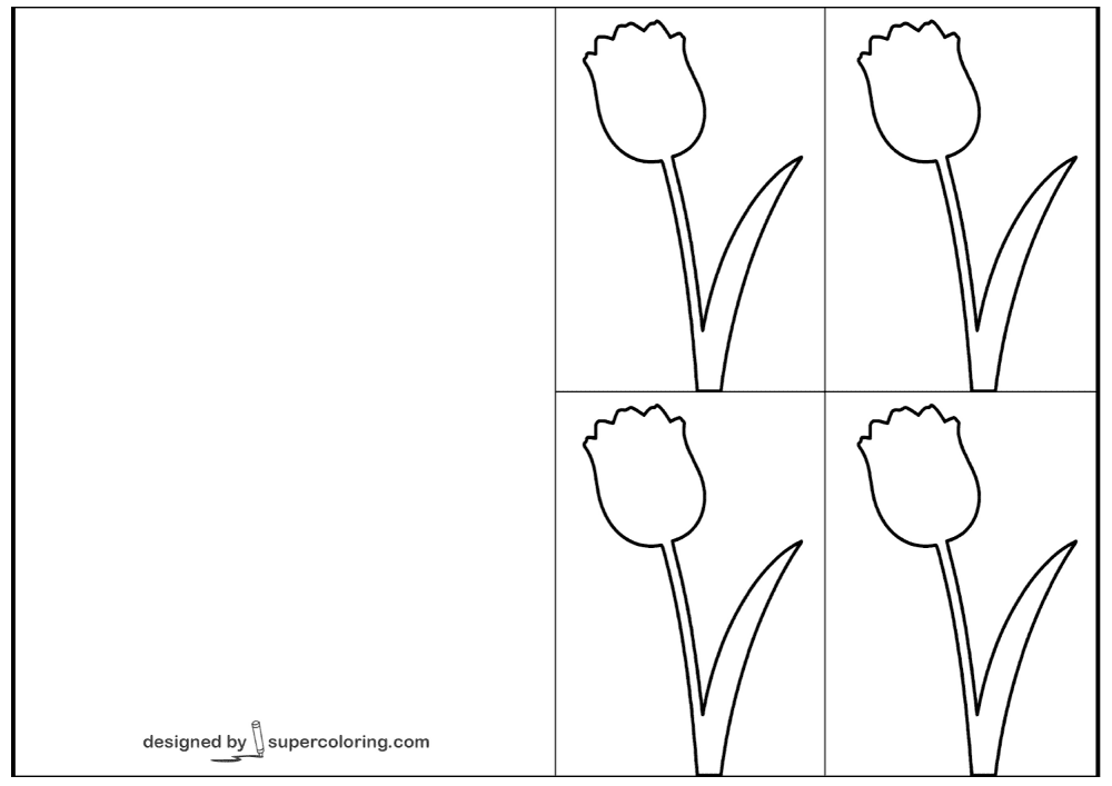 Desenho de Dia Das Mães para colorir