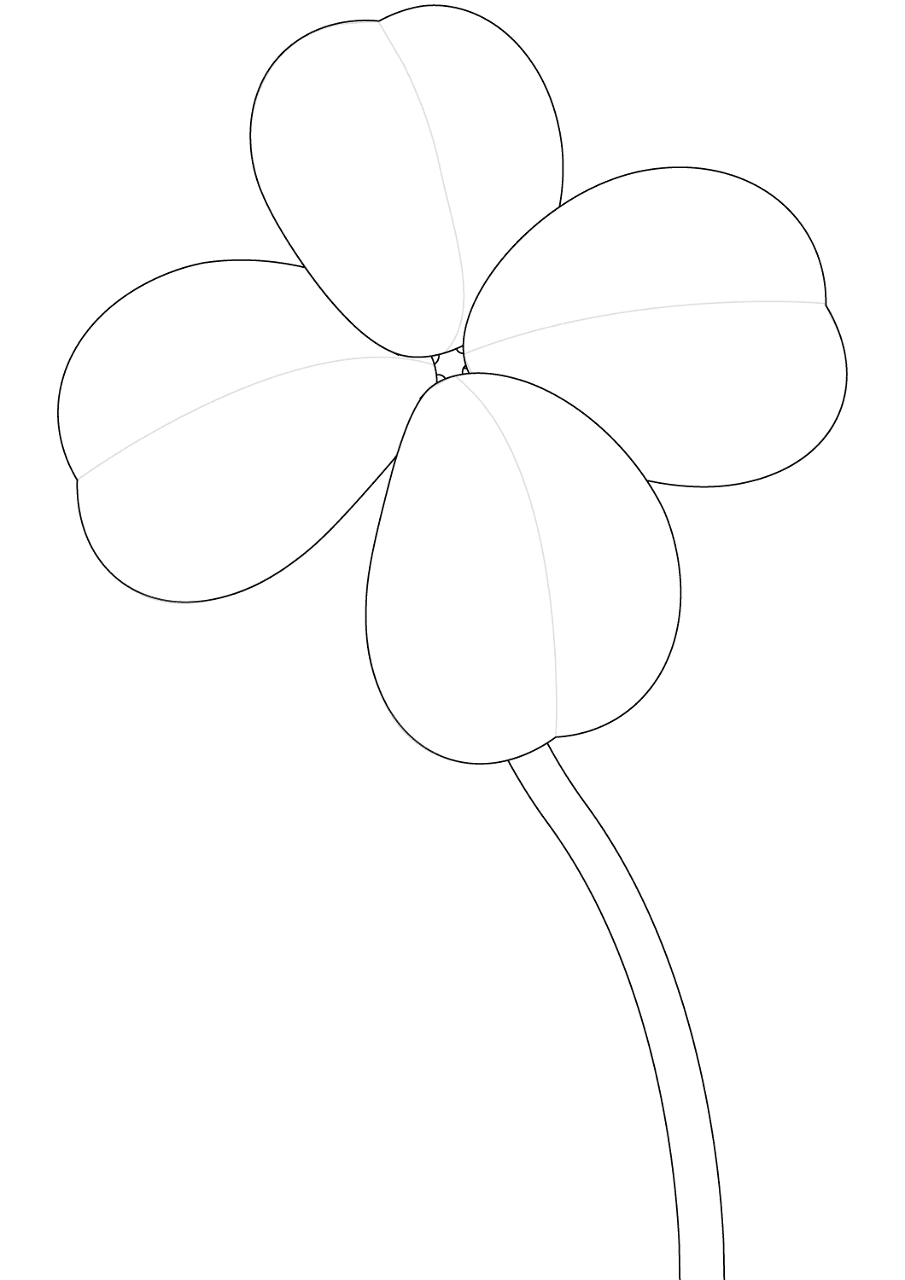 Desenho de Dia De São Patrício para colorir e imprimir: número 11