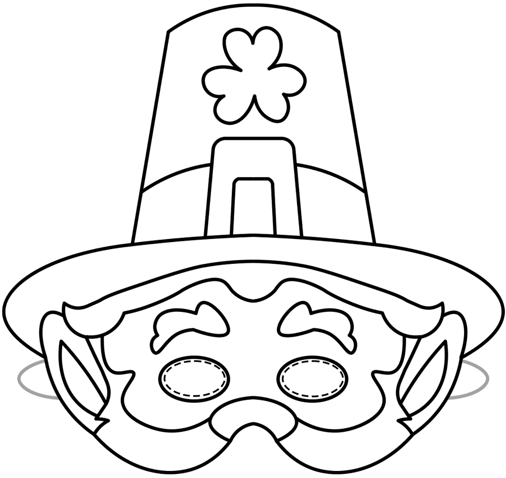Desenho de Dia De São Patrício para colorir e imprimir: número 26