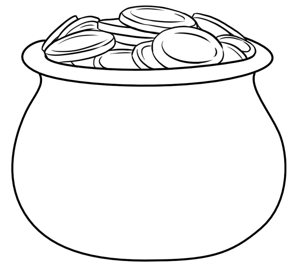 Desenho de Dia De São Patrício para colorir e imprimir: número 44