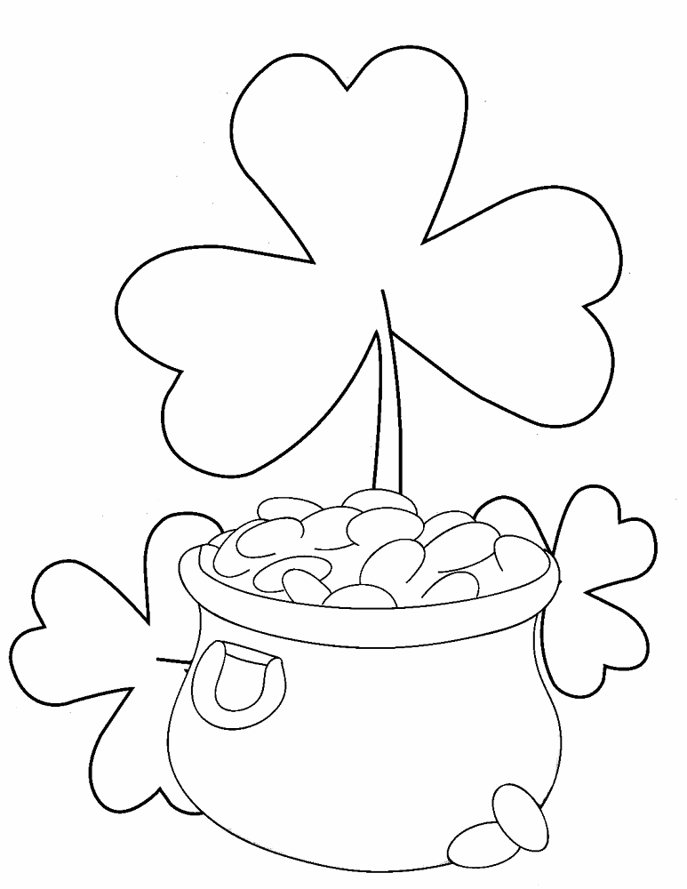 Desenho de Dia De São Patrício para colorir