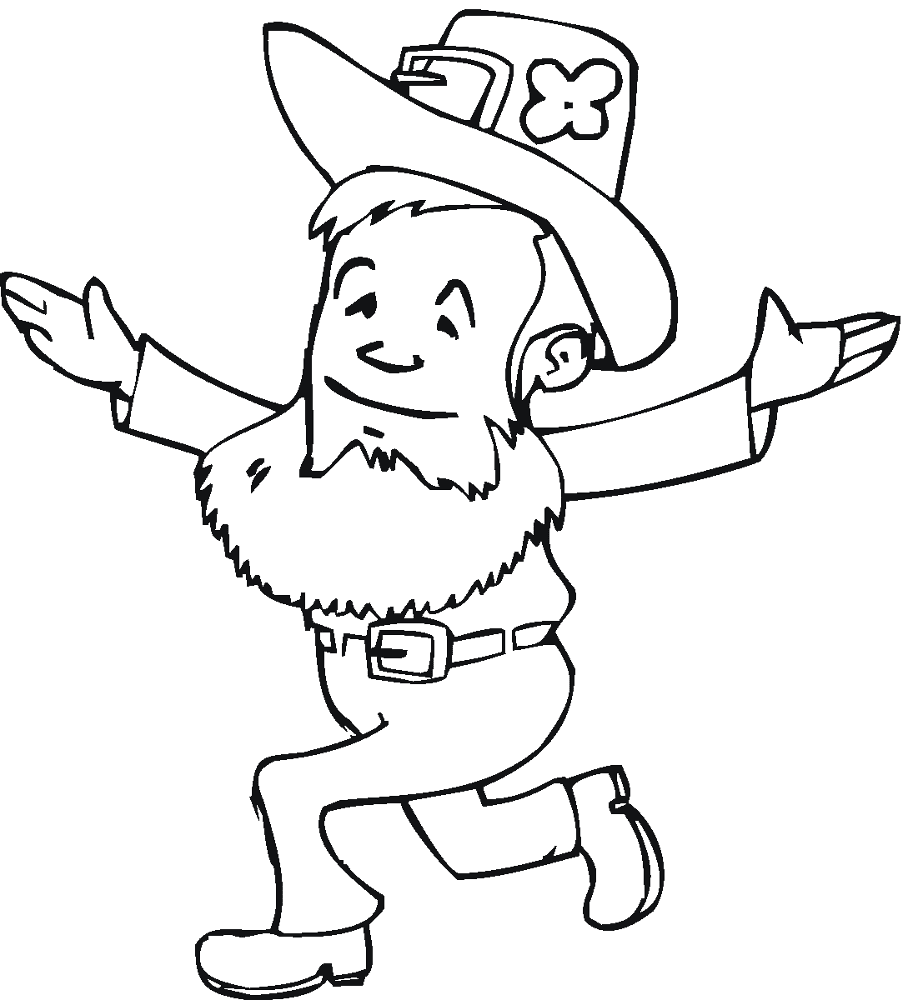 Desenho de Dia De São Patrício para colorir