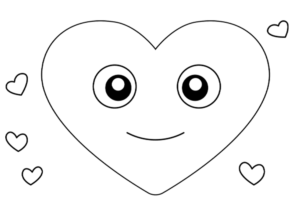 Desenho de Dia De São Valentm para colorir e imprimir: número 38