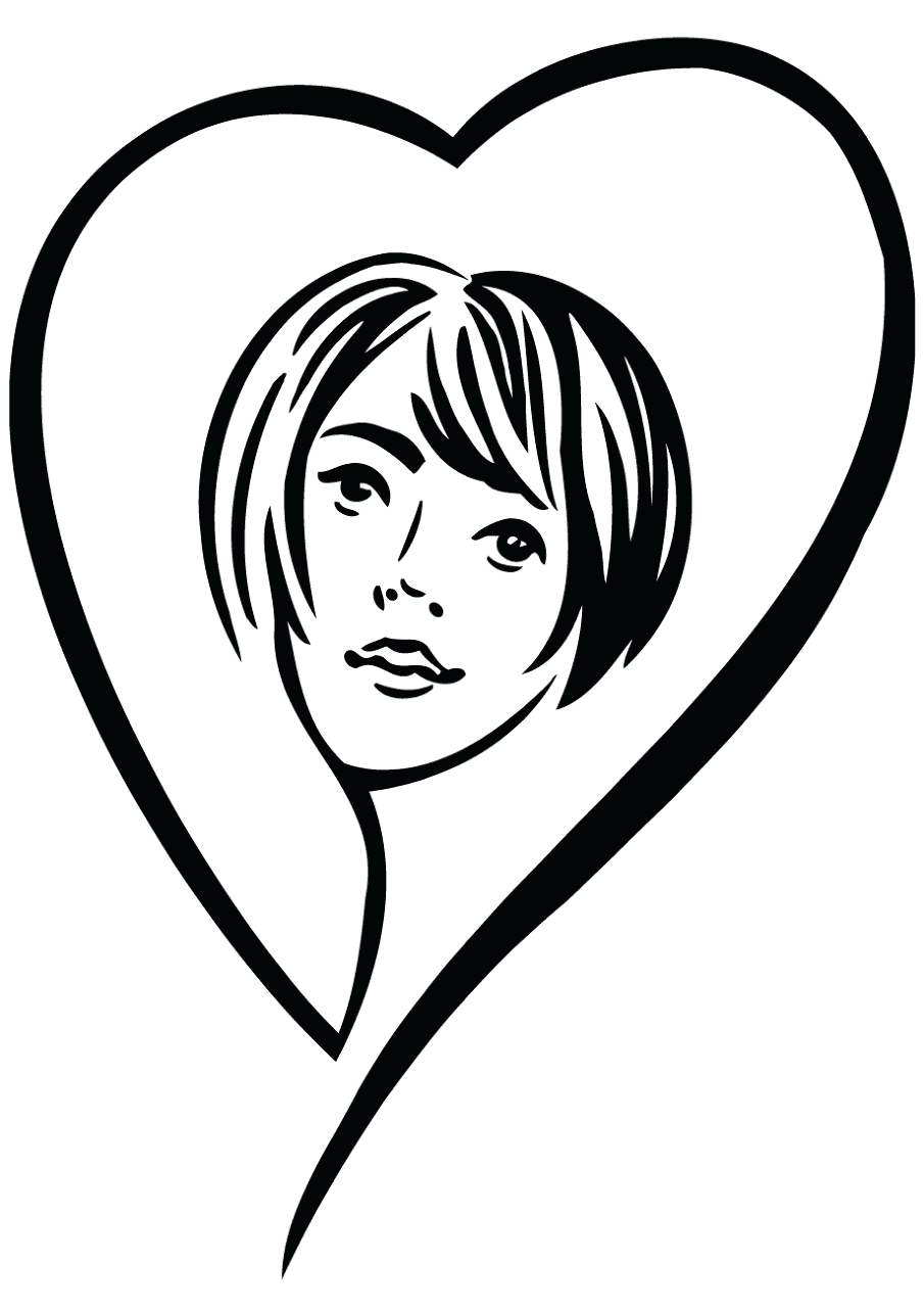 Desenho de Dia De São Valentm para colorir
