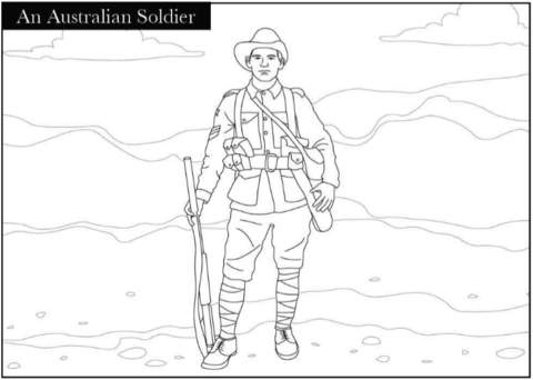Desenho de Dia Do Armistício para colorir e imprimir: número 7