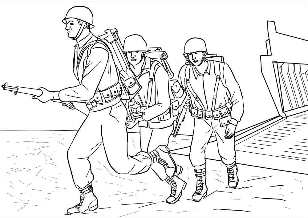 Desenho de Dia Do Armistício para colorir e imprimir: número 10