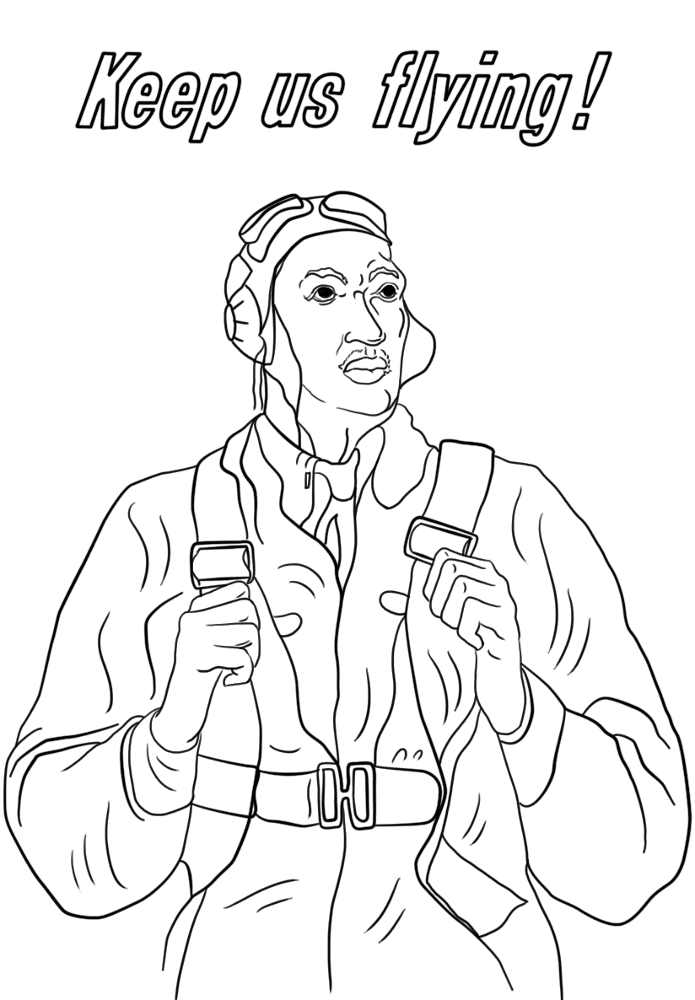 Desenho de Dia Do Armistício para colorir e imprimir: número 20