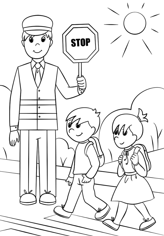 Desenho de Dia Do Trabalho para colorir e imprimir: número 9