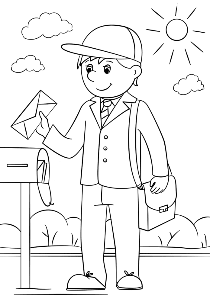 Desenho de Dia Do Trabalho para colorir e imprimir: número 24