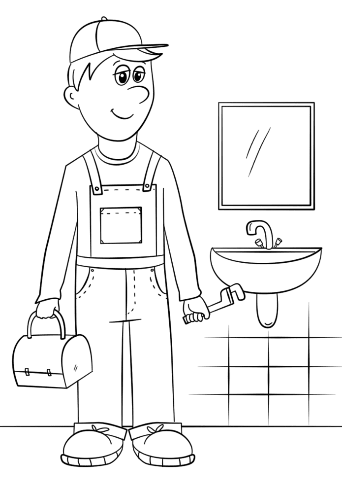 Desenho de Dia Do Trabalho para colorir e imprimir: número 28