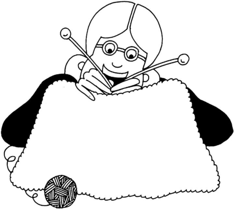 Desenho de Dia Dos Avós para colorir e imprimir: número 7