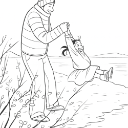 Desenho de Dia Dos Pais para colorir e imprimir: número 31