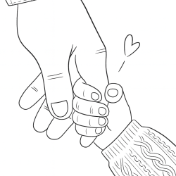 Desenho de Dia Dos Pais para colorir e imprimir: número 37