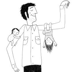 Desenho de Dia Dos Pais para colorir e imprimir: número 43