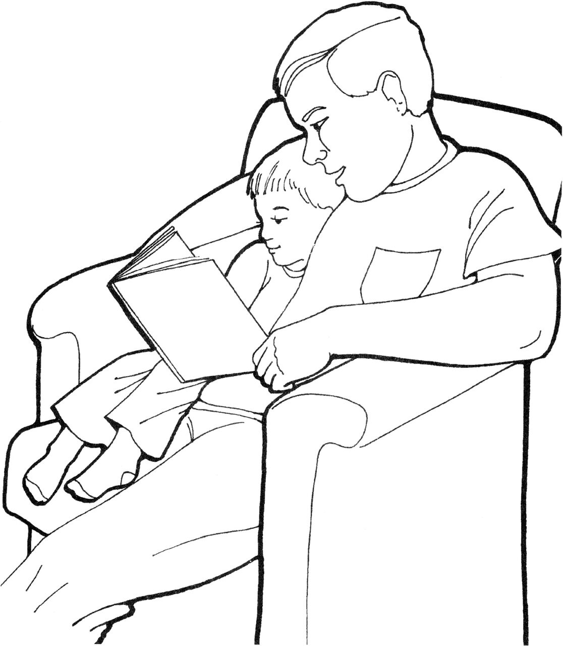 Desenho de Dia Dos Pais para colorir