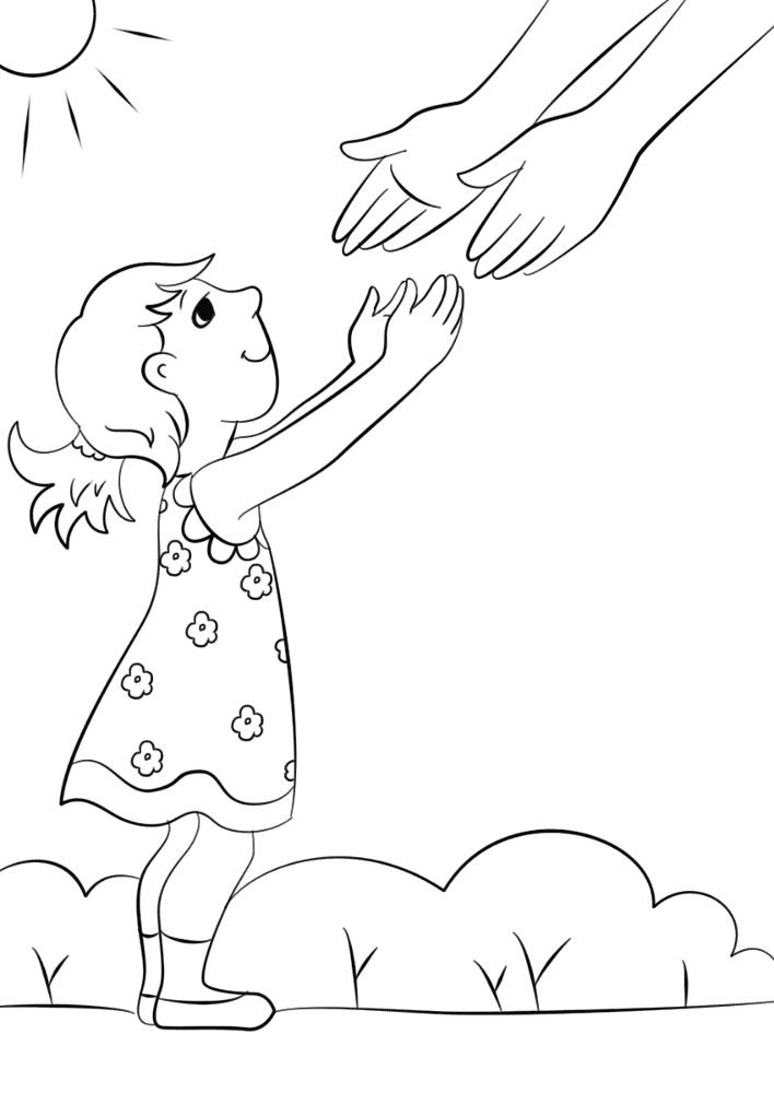 Desenho de Dia Dos Pais para colorir