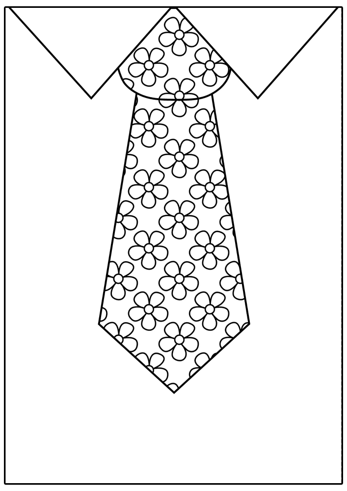 Desenho de Dia Dos Pais para colorir