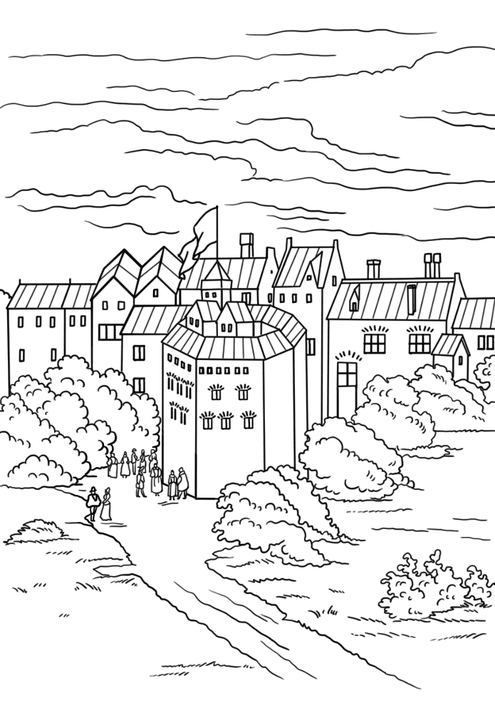 Desenho de Dia Dos Pais para colorir