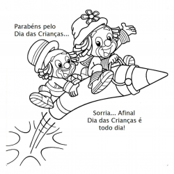 Desenho de Dia das Criancas para colorir e imprimir: número 11