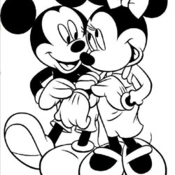 Desenho de Disney para colorir e imprimir: número 2