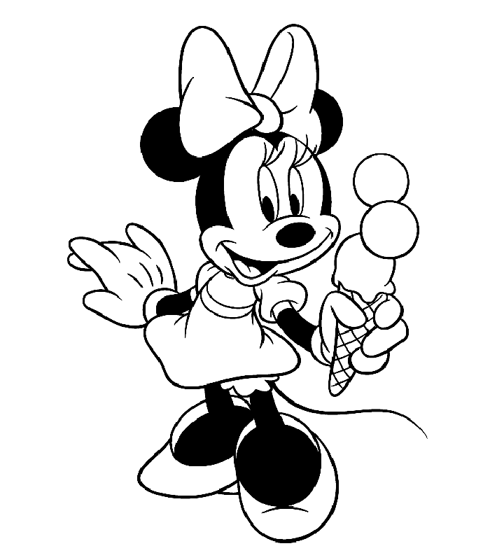 Desenho de Disney para colorir e imprimir: número 6