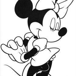 Desenho de Disney para colorir e imprimir: número 8