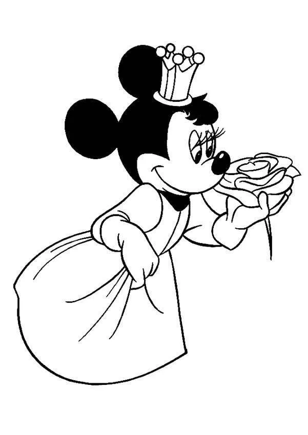 Desenho de Disney para colorir e imprimir: número 13